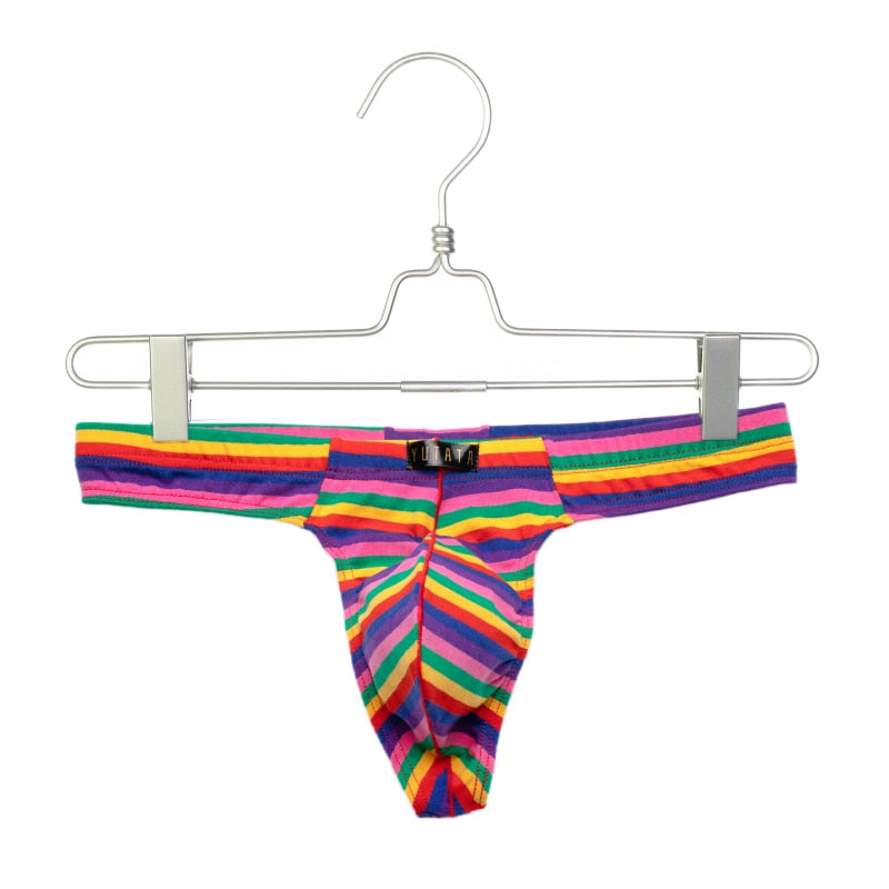 Gay Pride Rainbow Thong