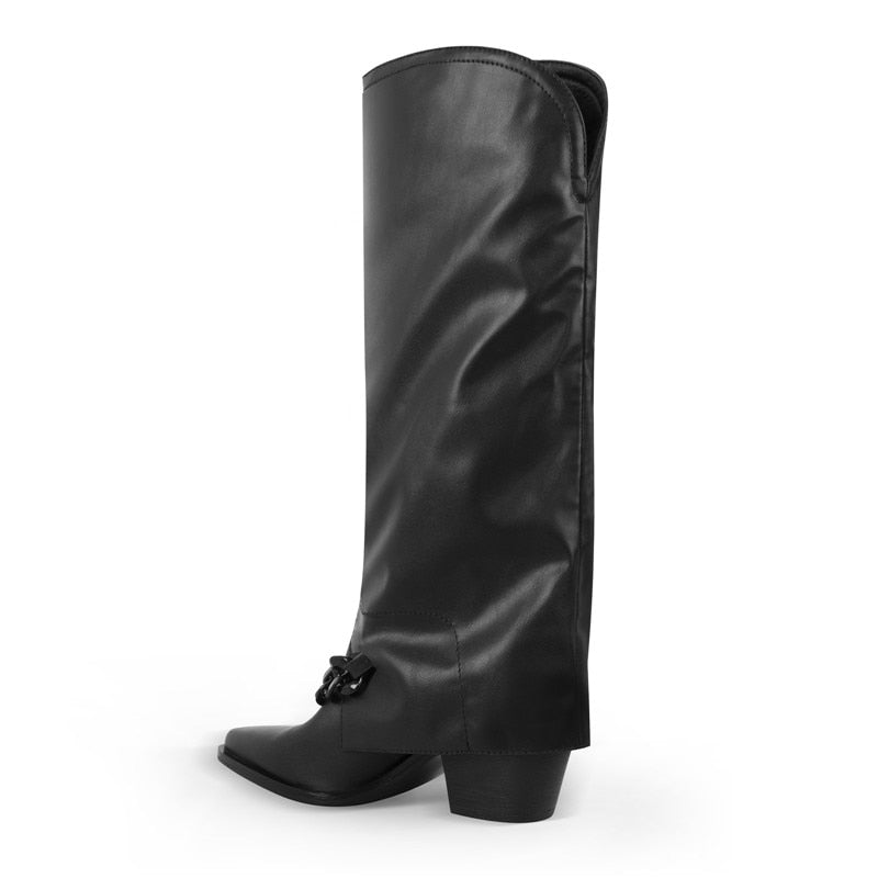 Constance Craving Fold Over Boots