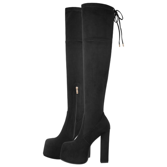 Over The Knee Platform Winter Boots