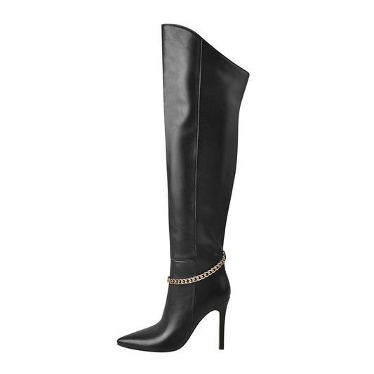 Sally Ness Pointed Toe Over The Knee Boots