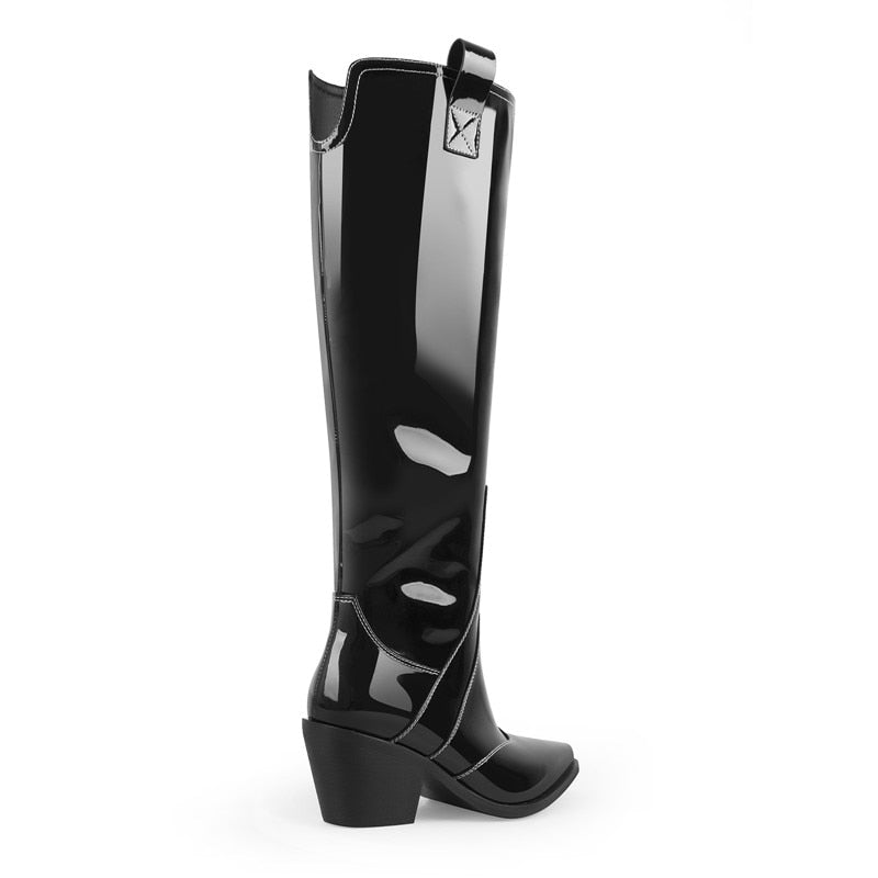 Naye Bulous Wide Calf Knee High Boots