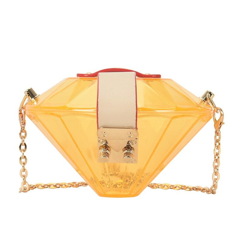 Sue Preem Diamond Shape Shoulder Bag