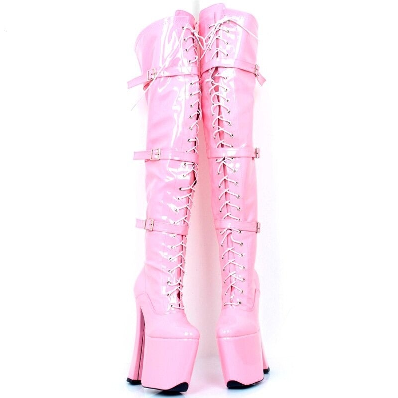 Rose Budd Platform Boots