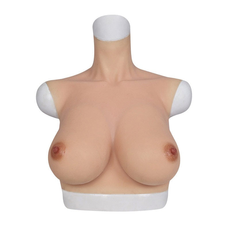 H Cup Breasts East West Shape