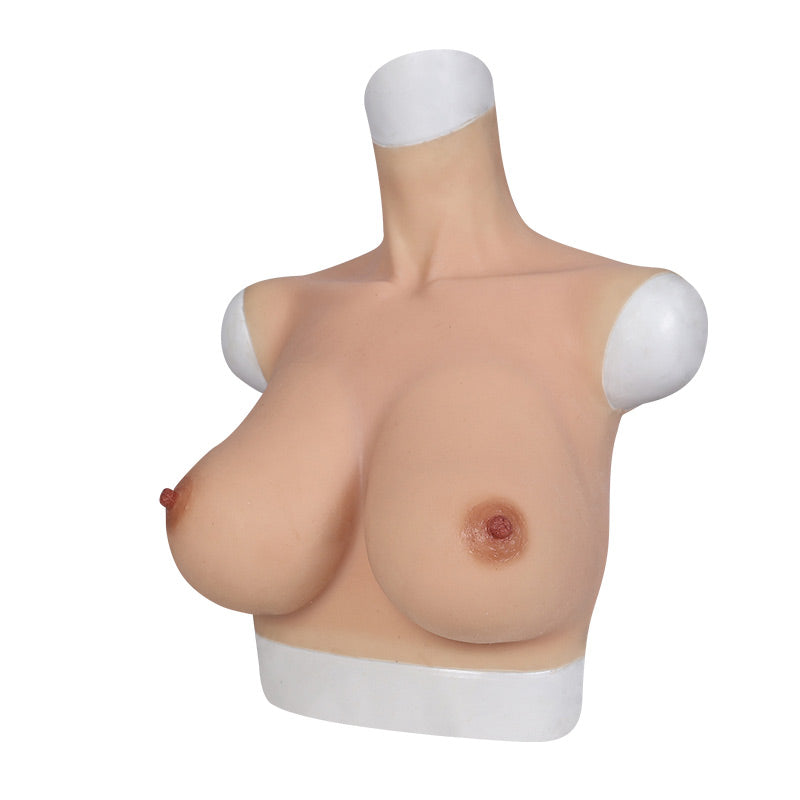 H Cup Breasts East West Shape