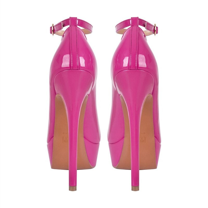 Strap it Up, Honey! Mary Jane Pumps with Ankle Strap