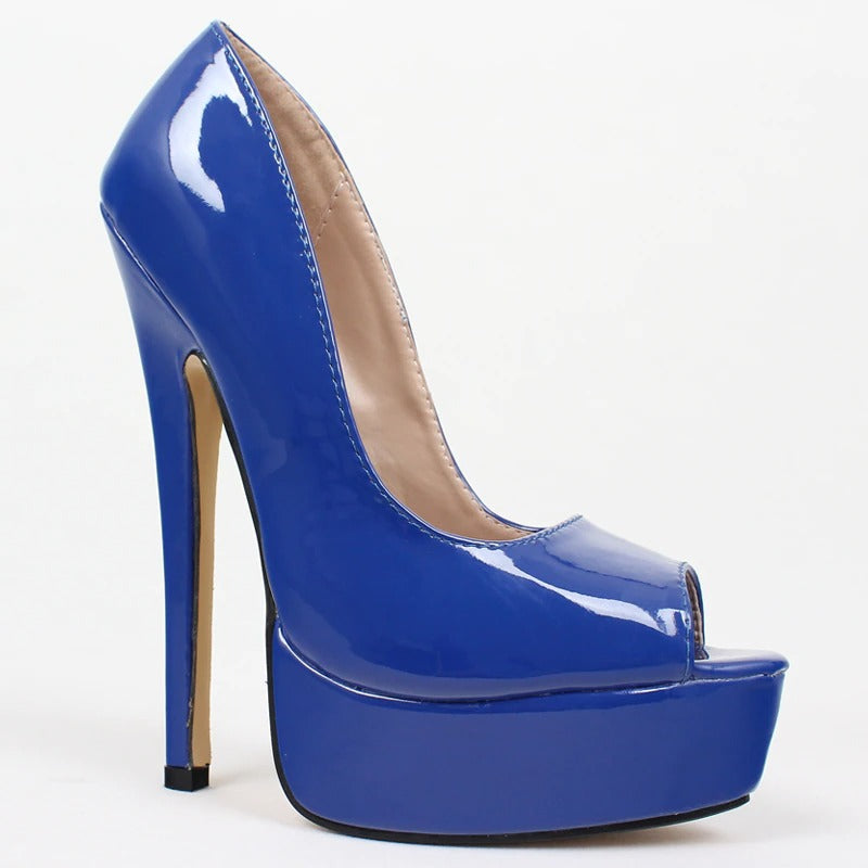 Pria Steen Peep Toe Pumps