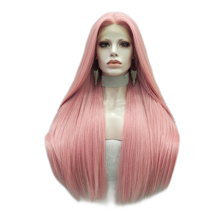 Sue E. Sidle Pink Lace Front Wig