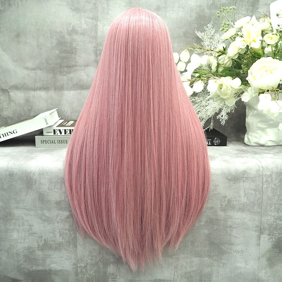 Sue E. Sidle Pink Lace Front Wig
