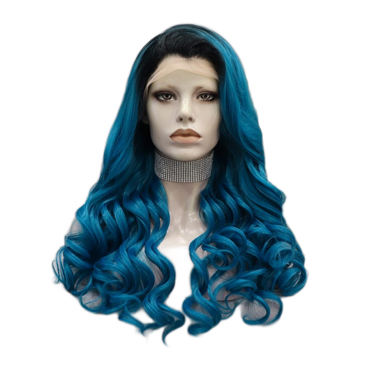 Anne Fetamine Deep Blue Lace Front Wig