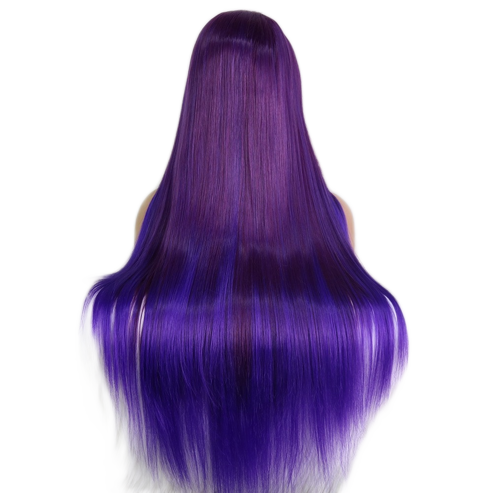 Queen Antartica Ombre Purple Lace Front Wig