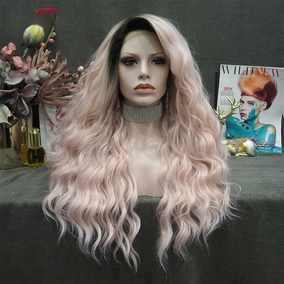 May Licious Ombre Pink Lace Front Wig