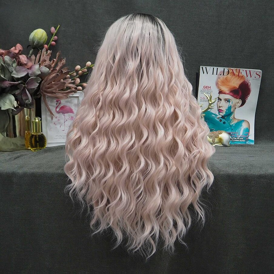May Licious Ombre Pink Lace Front Wig