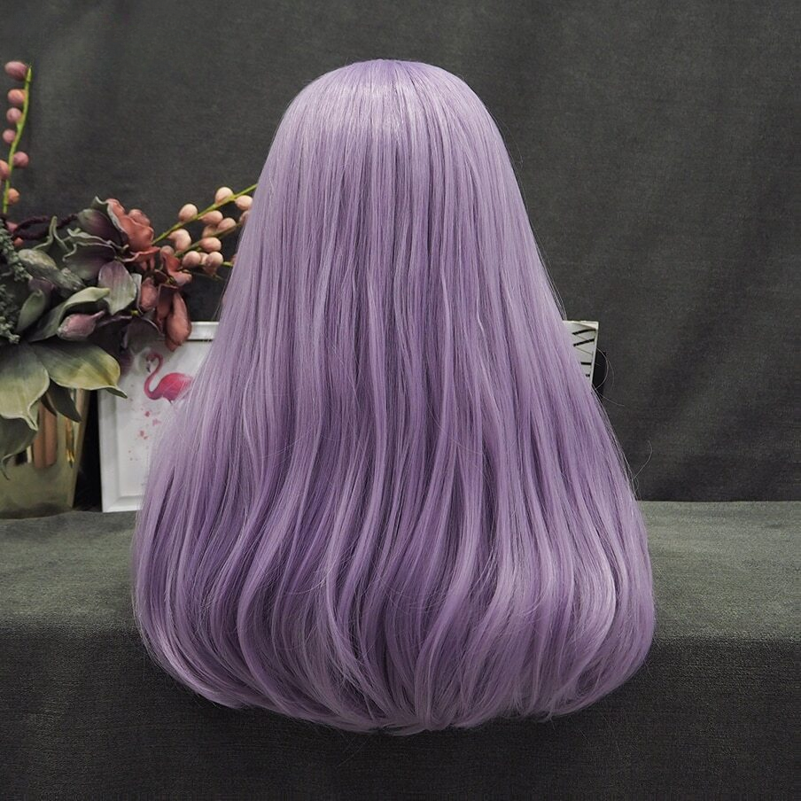 Aroa Mattic Purple Lace Front Wig