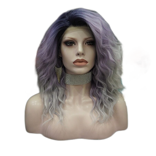 Amie Thyst Purple Ombre Lace Front Wig