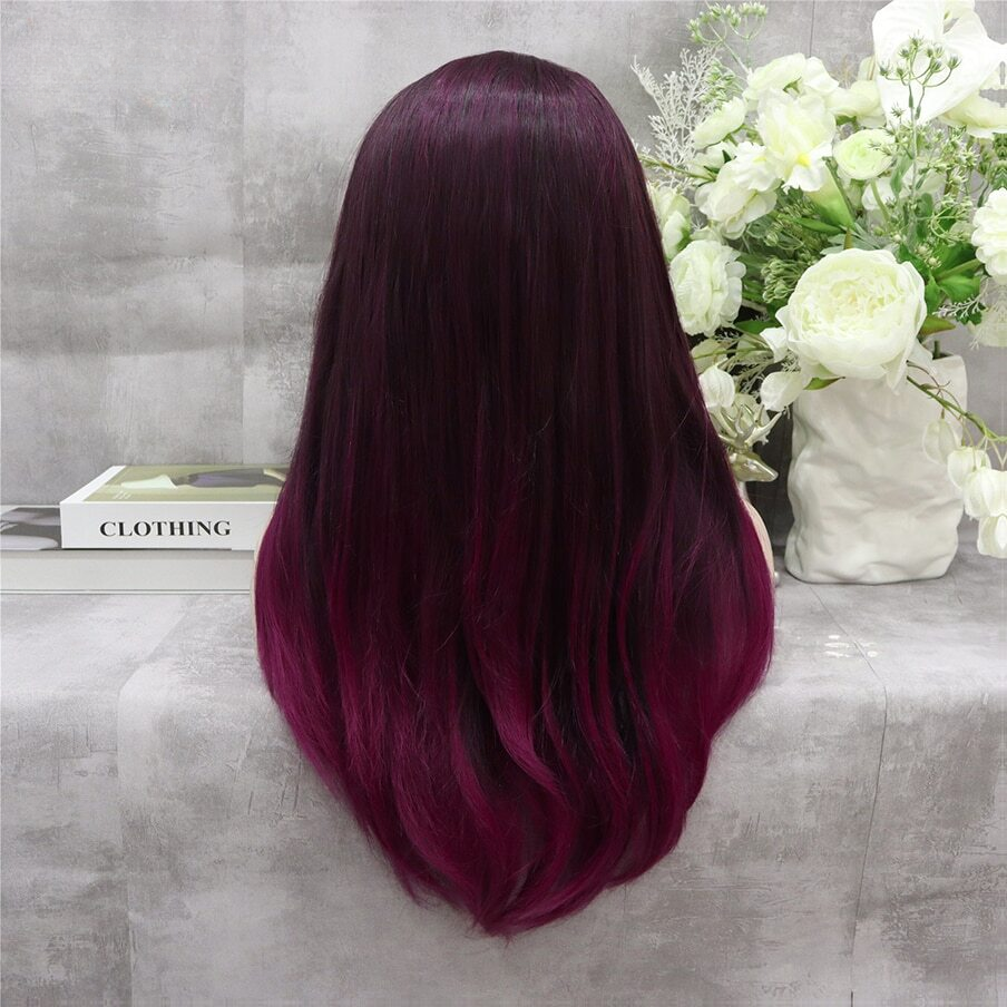 Lavish Lazuli Ombre Purple Lace Front Wig