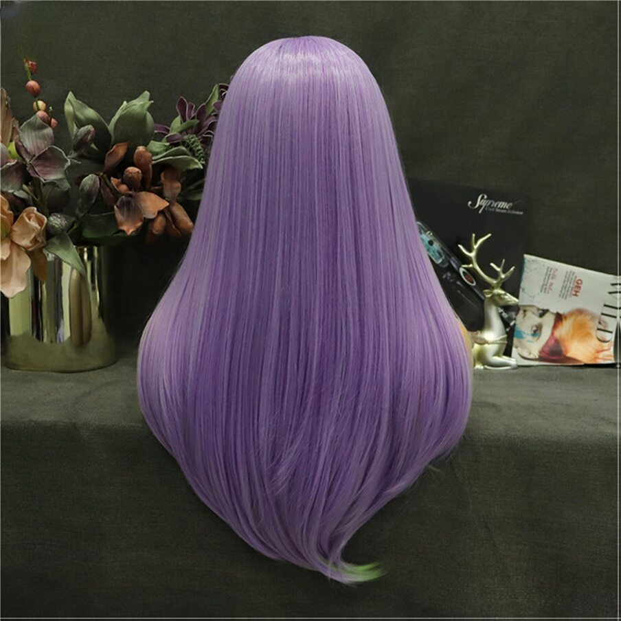 Queen Colette Purple Rainbow Wig