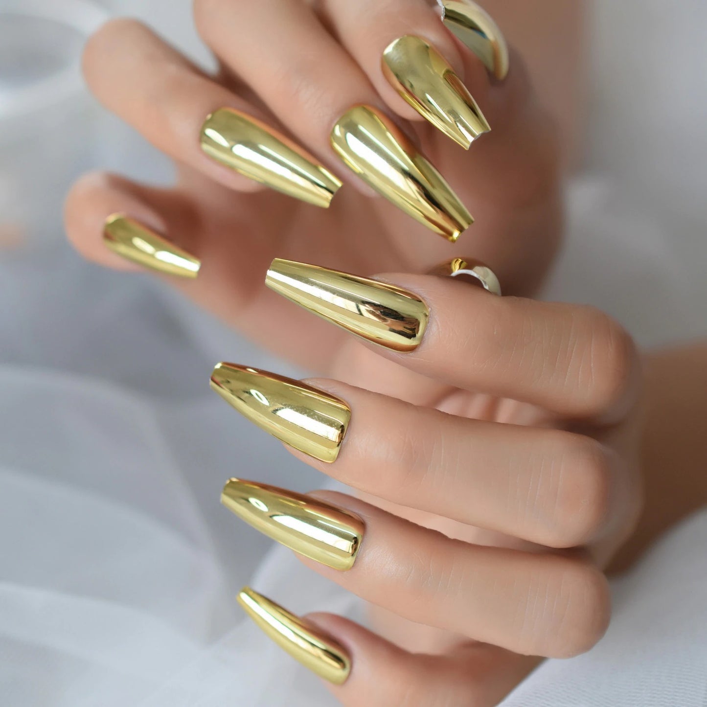 Penny Ramma Metallic Press On Nails