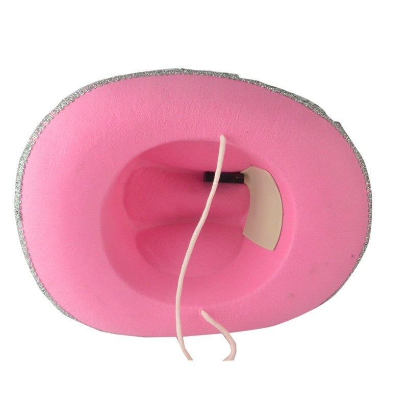 Penny Laized Pink Cowboy Hat