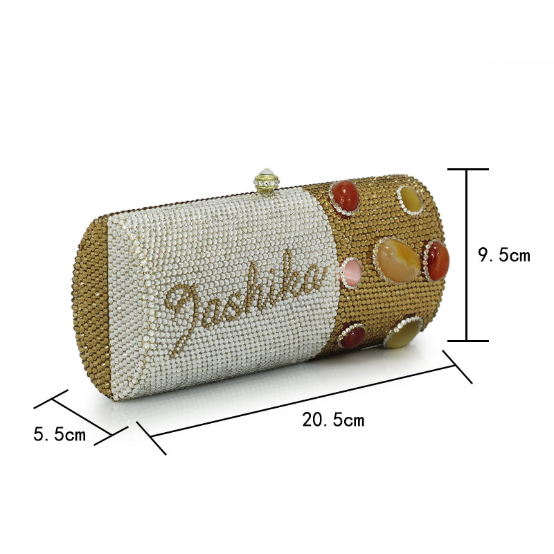 Personalized Crystal Clutch