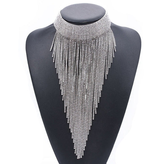 Ora Kelle Tassel Choker Necklace