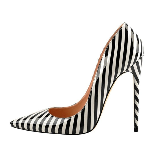 Glemma Rouss Striped Pumps