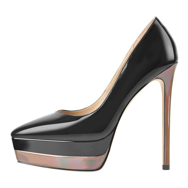 April Showers Platform Stiletto Pumps