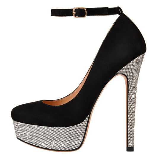 Lulu LaBye Mary Jane Platform Pumps