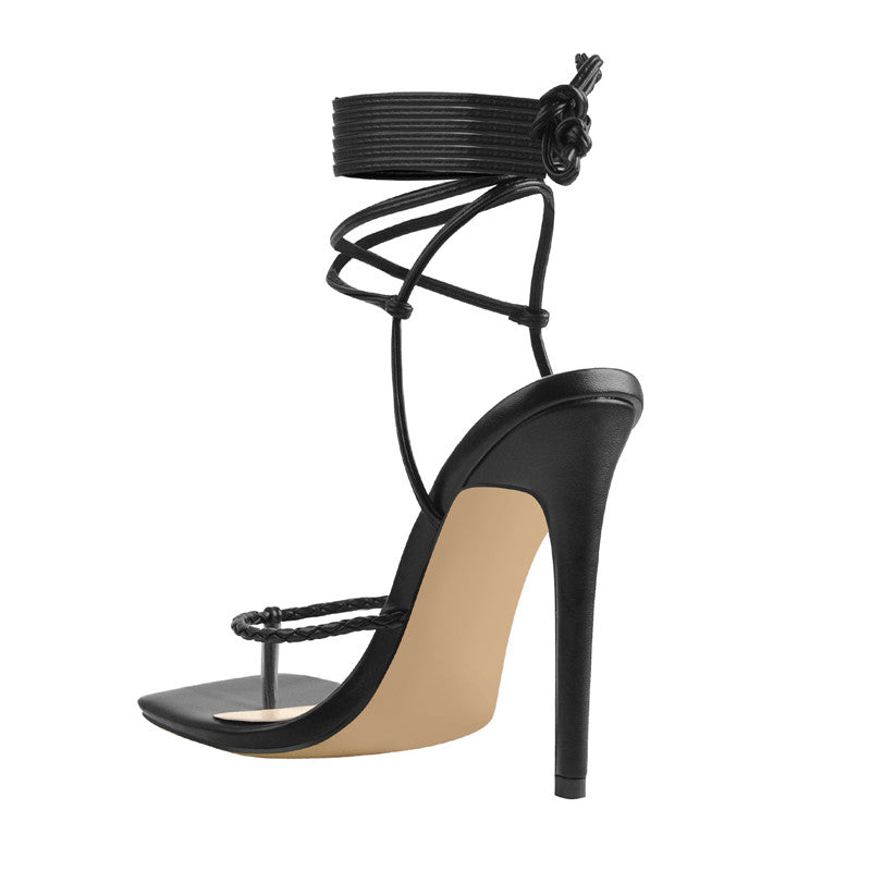 The Vixen Cross-Tied Sandals