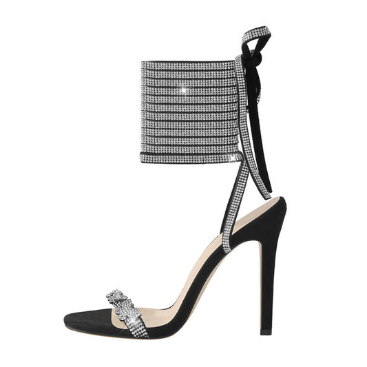 Annie Nigma Diamond Stiletto Sandals