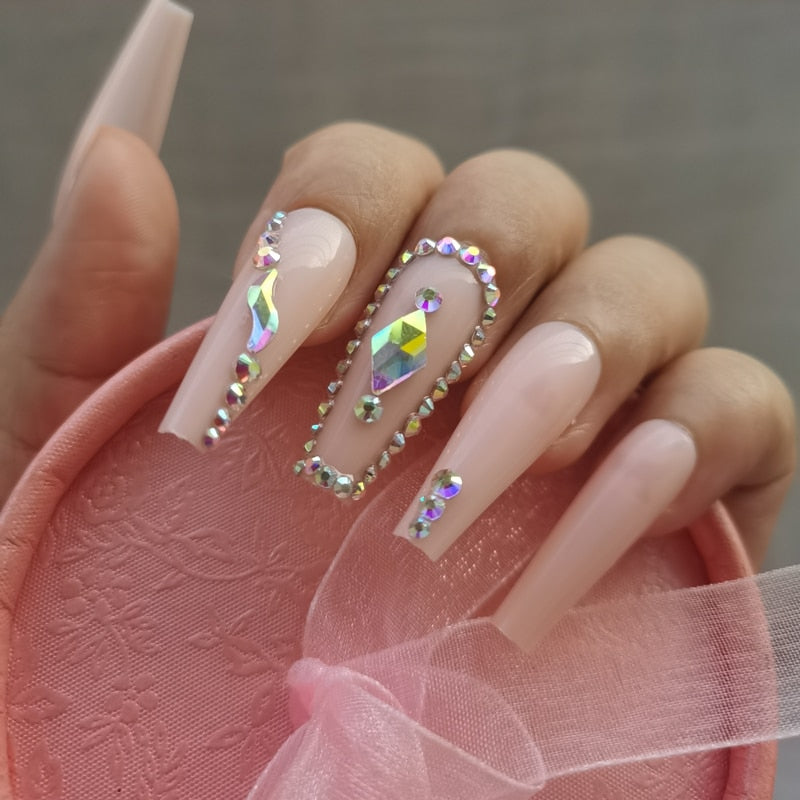 Siri Price Nude Press On Nails