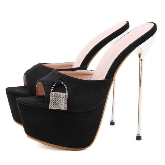 Phoebe Rant Platform Heels