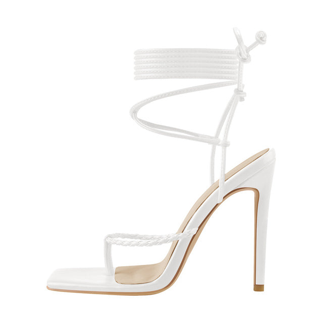 The Vixen Cross-Tied Sandals