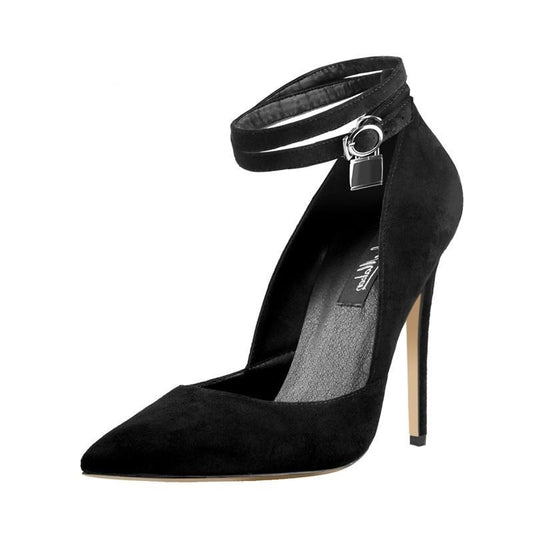 Double Ankle Strap With Lock Pumps