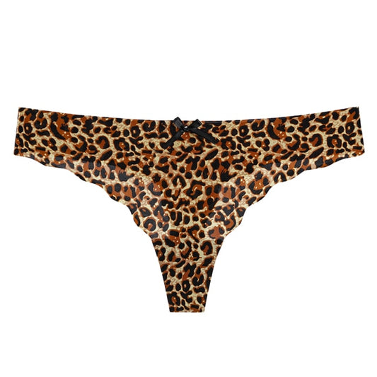 Miss Adora Leopard Print Thong