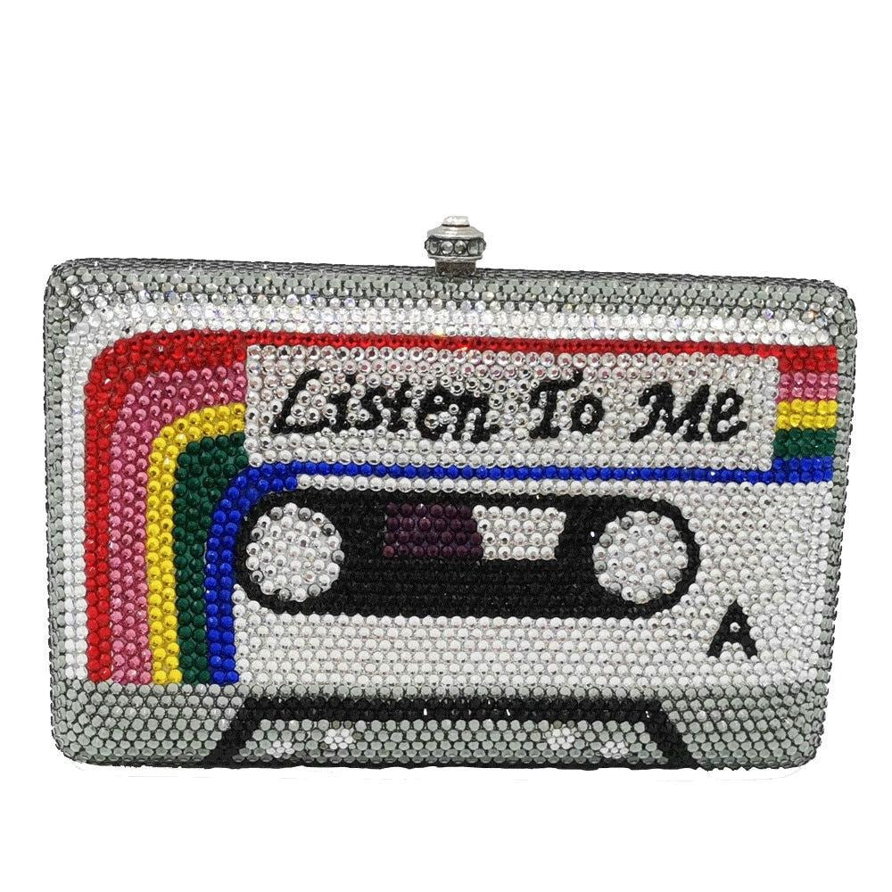 Cassette Tape Clutch Bag