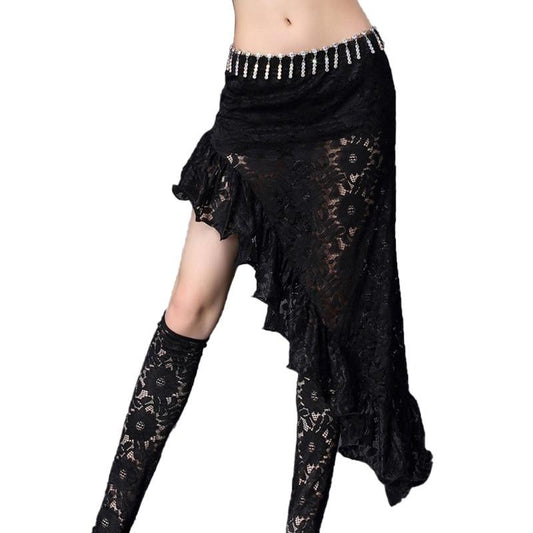 Aroa Mattic Irregular Lace Skirt