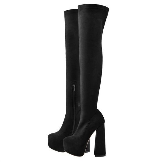 Sofie Stication Over The Knee Stretch Boots