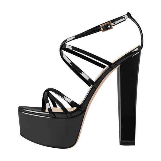 Angie O’Plasty Platform Sandals