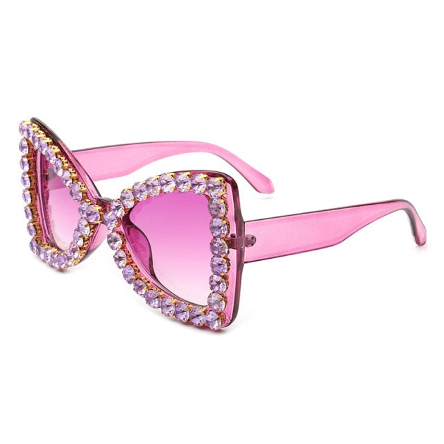 Lulu LaBye Rhinestone Glasses