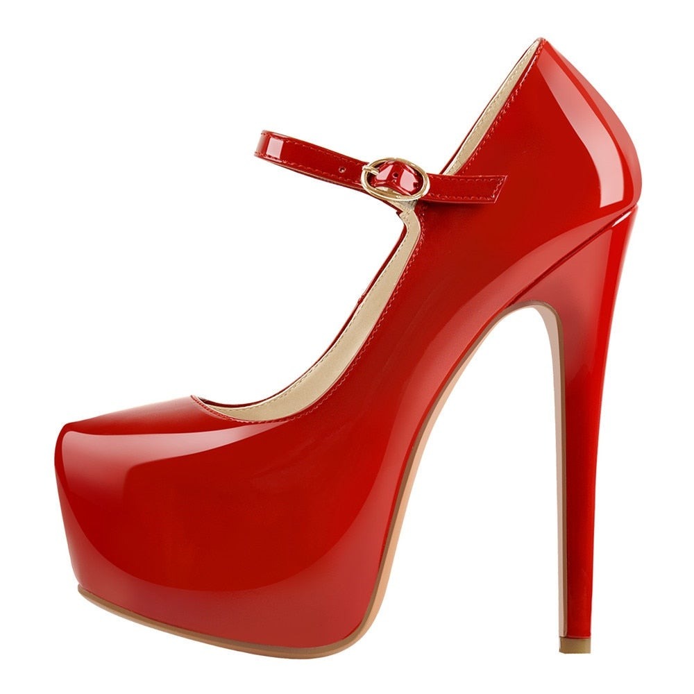 Mary Jane Stiletto Pumps