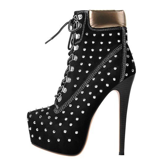 Poppy Lerry Rivet Bootie