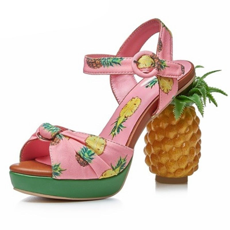 Queen Diva Pineapple Sandals