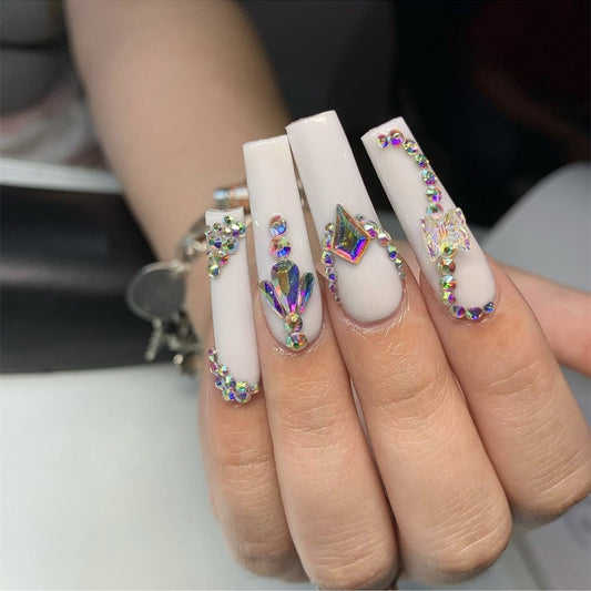 Vye Vacius Rhinestone Press On Nails