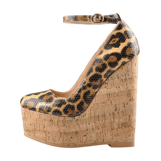 Esther Gin Wedge Platform Sandals