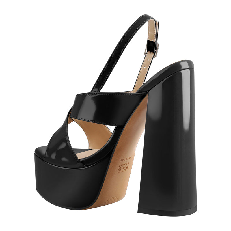 Heidi Haux Platform Sandals