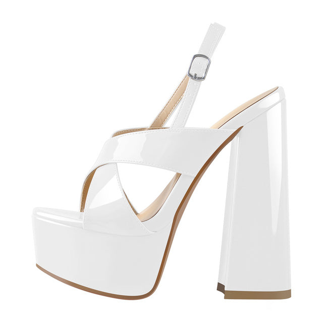 Heidi Haux Platform Sandals