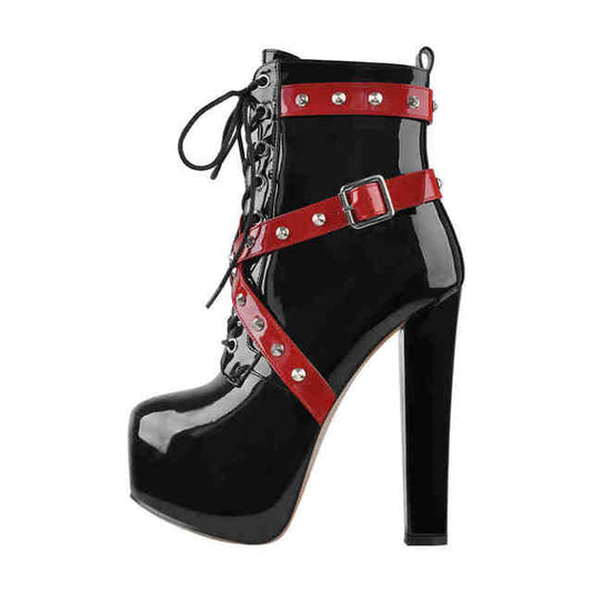 Queen Trixxxie Ankle Boots