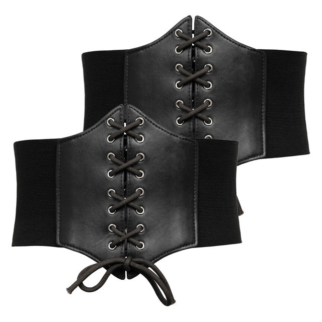 Wide Corset Belt Set