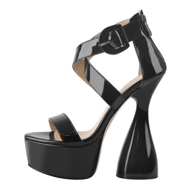 Esther Gin Platform Sandals